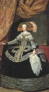 Diego Velazquez Portrait de la reine Marie-Anne (df02) Spain oil painting artist